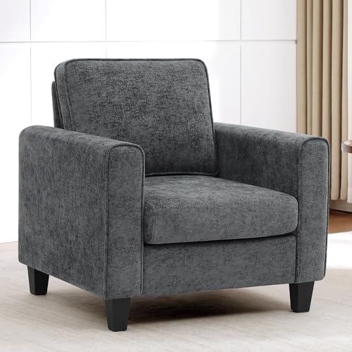 choairy Accent Chair for Living Room, Mid Century Modern Upholstered