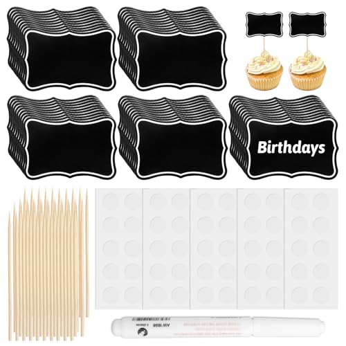 Cure dent avec drapeau noir