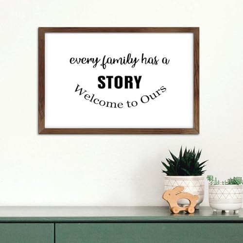 Every Family Has A Story habillage mural vintage pour rompre la monotonie