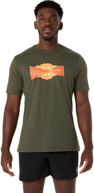 ASICS Men's MIRROR SERENITY TEE Running Apparel