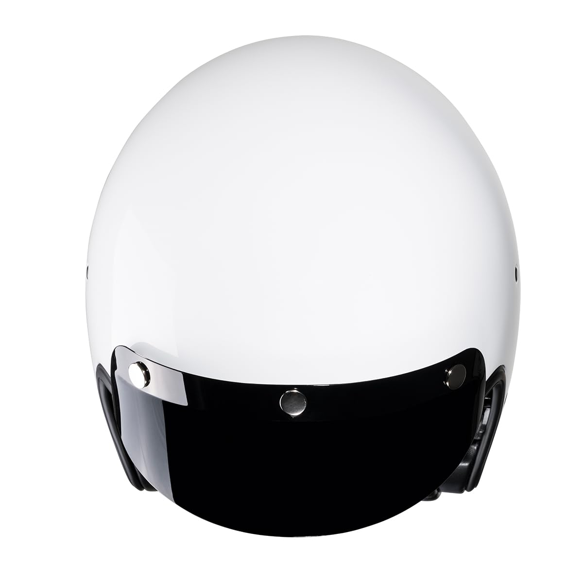 HJC V31 Solid Retro Jet kask (biały, XL (60/61))