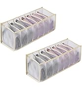 ASFINS Socken Aufbewahrung Aufbewahrungsboxen Kleiderschrank Organizer, für Socken und Kleine Zub...