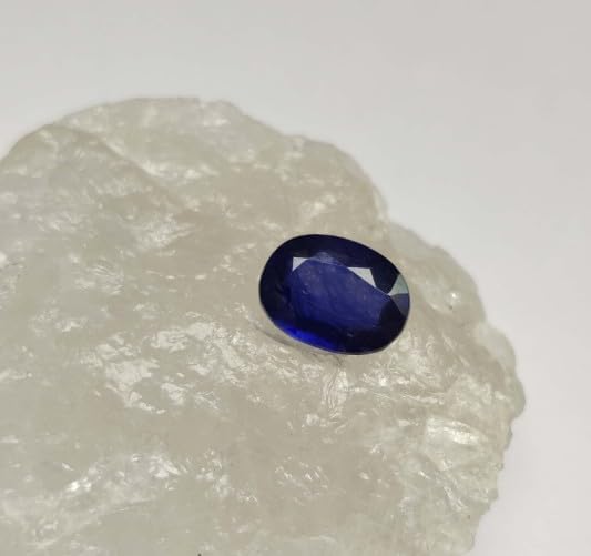Miniatura 5 de Blue Sapphire Natural Gemstones Cut Stone Sapphire Healing Crystals, Oval Energy Stone, Jewelry Making Birthstone Blue Crystals Assorted Loose