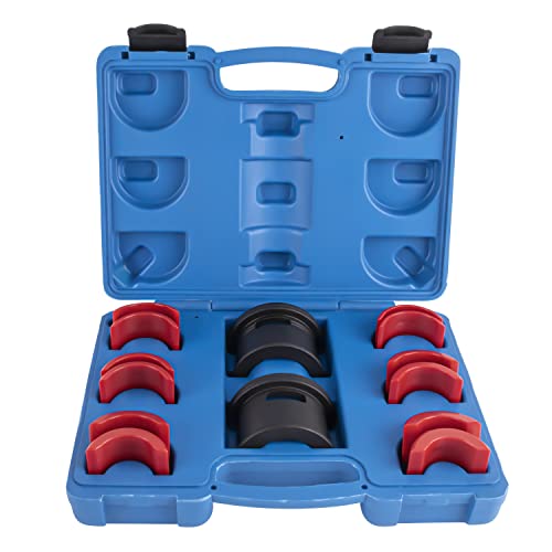 aremnry Universal Motorcycle Bike Fork Seal Driver Tool Kit 35mm-50mm Adjustable Fork Seal Installer Split Design Driver for Harley Yamaha Honda Dirt Bike 41mm 43mm 46mm 49mm 50mm Fork Tube Seal Tool