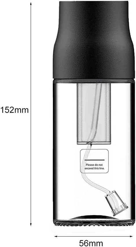 Kitchen Glass Oil Sprayer Baking Cook Spray Empty Bottle Vinegar Dispenser Cooking Tool Salad BBQ Set