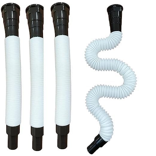 See full amazon price history chart for GrandyR Waste Pipe White Flexible PVC CP Hose Pipe for Bathroom Wash Basin Kitchen Sink Heavy Duty Drain Hose/Outlet Tube Connector (1 Piece) (PACK OF 1) (Pack of 2) GrandyR Waste Pipe White Flexible PVC CP Hose Pipe for Bathroom Wash Basin Kitchen Sink Heavy Duty Drain Hose/Outlet Tube Connector (1 Piece) (PACK OF 1) (Pack of 2) (B0D879S1W8) Amazon Price History, Amazon Price Tracker
