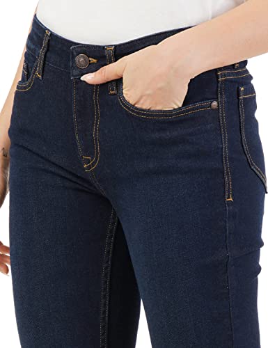 Image of INKD Women's Contrast Stitch Stretchable Skinny Fit Jeans