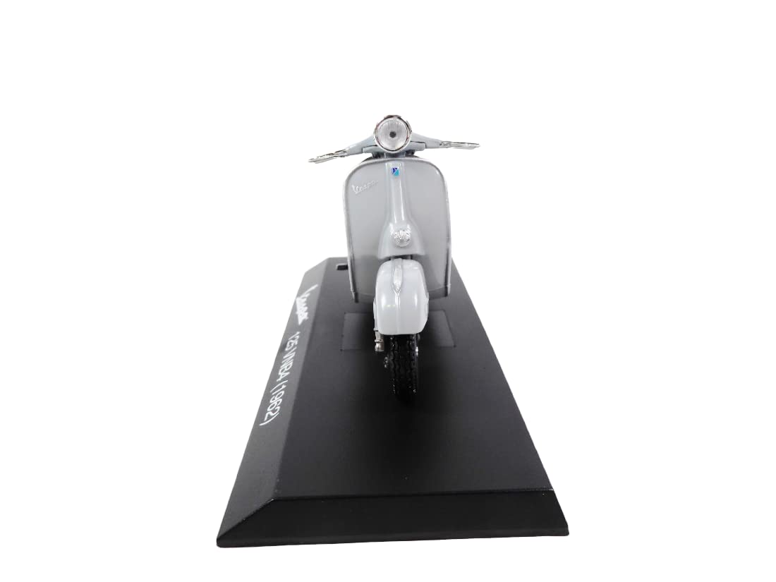 OPO 10 - Scooter Miniature de Collection 1/18 Compatible avec Piaggio Vespa Hoffmann 125 Gris - 1951 - Ves0044