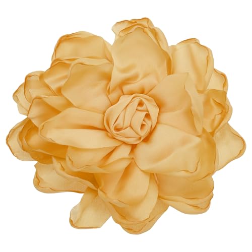 Image of PATIKIL Rose Flower Hair Clips, Fabric Brooch Pins for Women Wedding Party Dance Dress Clothes Accessories Valentine's Day Gifts