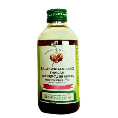 Vaidyaratnam Balaswagandhadi Thailam 200 ml (2 Stück) | Ayurveda-Produkte | Ayurveda-Produkte | Vaidyaratnam Produkte