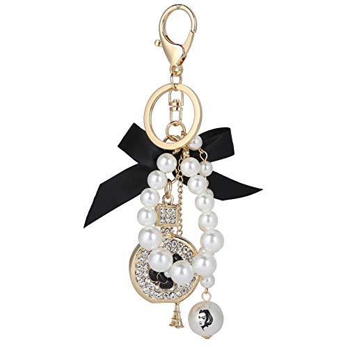 Legering Sleutelhanger, Legering Parel Sleutelhanger, voor Tas Mobiele Telefoon - Afbeelding 8