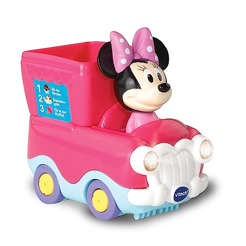 Vtech 80-406504 TUT TUT Baby Flitzer - Disney Set 2 (Mickys Feuerwehrauto, Minnies Eiswagen, Daisys Cabrio)