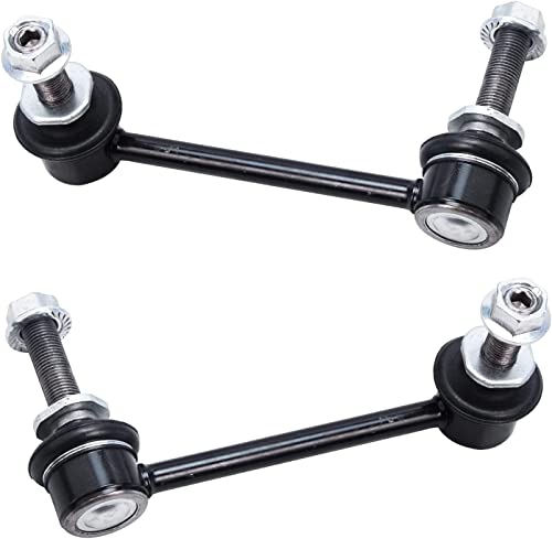 Image of Detroit Axle - 14pc Suspension Kit for 2003-2009 Toyota 4Runner FJ Cruiser Lexus GX470, Front 2 Upper Control Arms 2 Lower Ball Joints 4 Tie Rods 4 Front & Rear Sway Bars 2 Boots Replacement