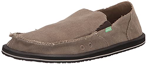 Image of Sanuk Mens Hemp Sidewalk Surfer | High Rebound Comfort Footbed | Slip On Shoes for Men | Men's Slip-on Loafers