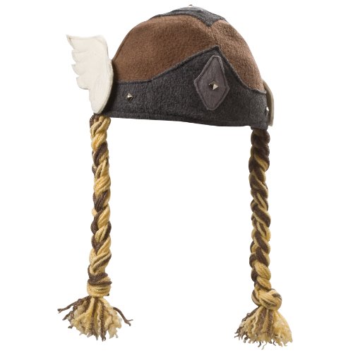 Viking Valkyrie Girl Hat with Braids