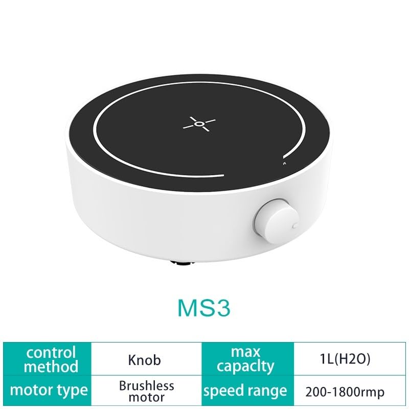 Homogénéisateur Mini agitateur magnétique de Laboratoire for liquides avec barreau d'agitation(MS3)