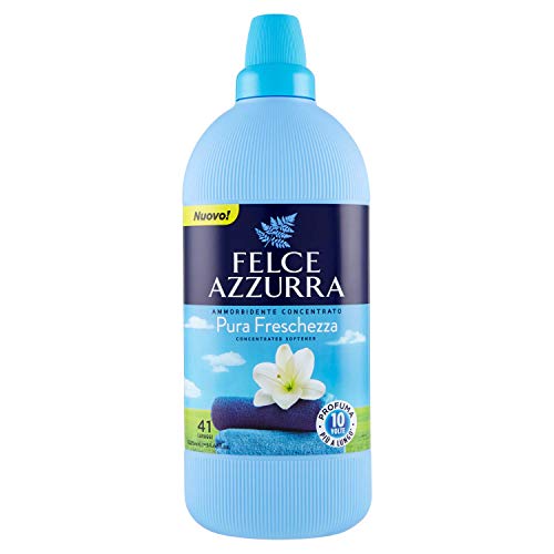 Felce Azzurra - Ammorbidente Concentrato Pura Freschezza, Fresco Profumo, Capi Morbidi - 41 Lavaggi - 1025 ml