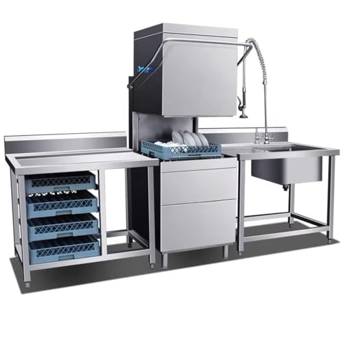 High-Capacity Commercial Dishwasher