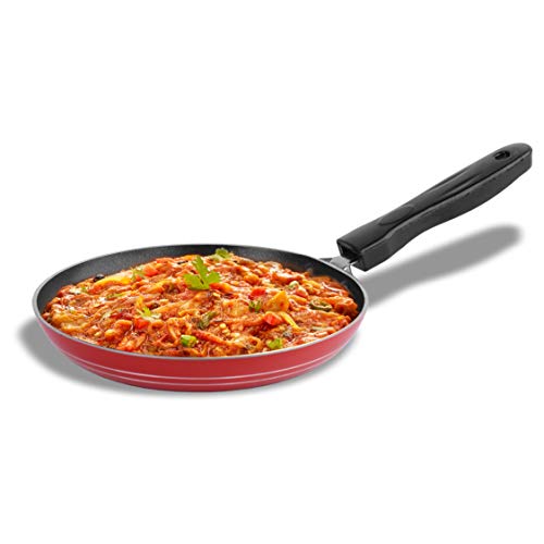 Image of Sumeet 2.6mm Non stick Tapper pan -0.5Ltr - 17cm Dia (Red)