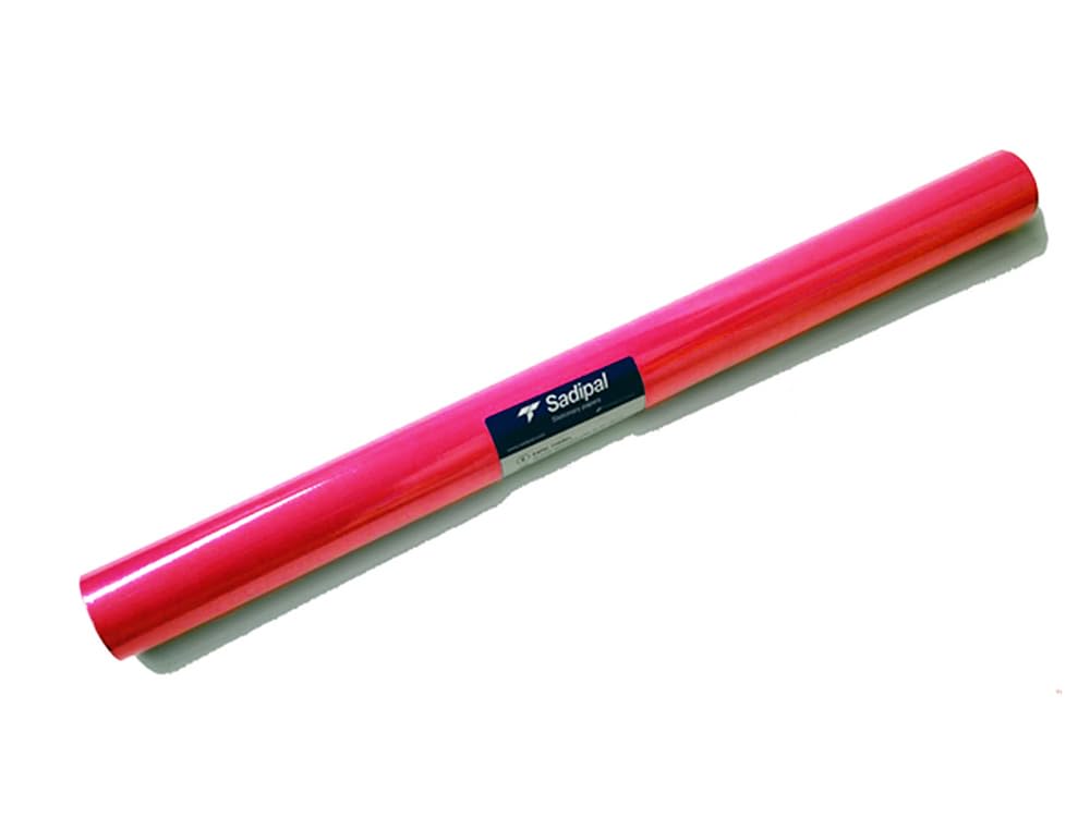 Sadipal SAD 12903 - Bobina de 25 hojas trepadas de papel charol, color rojo