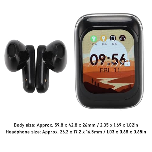 Fockety Earbuds with Touch Control Screen, Noise Reduction Bluetooth Wireless Earbuds In Ear Noise Cancelling Earbuds, USB Charging Long Lasting Wireless Headset for Tablet Laptop Fockety Earbuds with Touch Control Screen, Noise Reduction Bluetooth Wireless Earbuds In Ear Noise Cancelling Earbuds, USB Charging Long Lasting Wireless Headset for Tablet Laptop