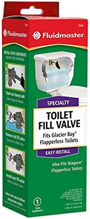 Fluidmaster 703AP4 Specialty Toilet Fill Valve for Glacier Bay and Niagara Conservation Flapperless Toilets