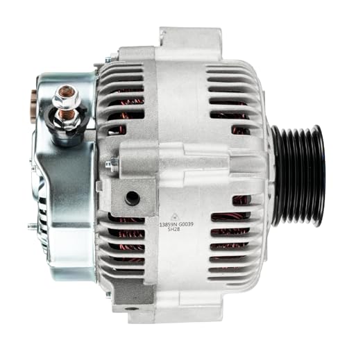 Image of KAX Alternator Compatible With 2000-2002 Toyota Tundra 4.7L V8, 2001-2002 Toyota Sequoia 13859N 12V 100Amp CW 6-Groove Pulley