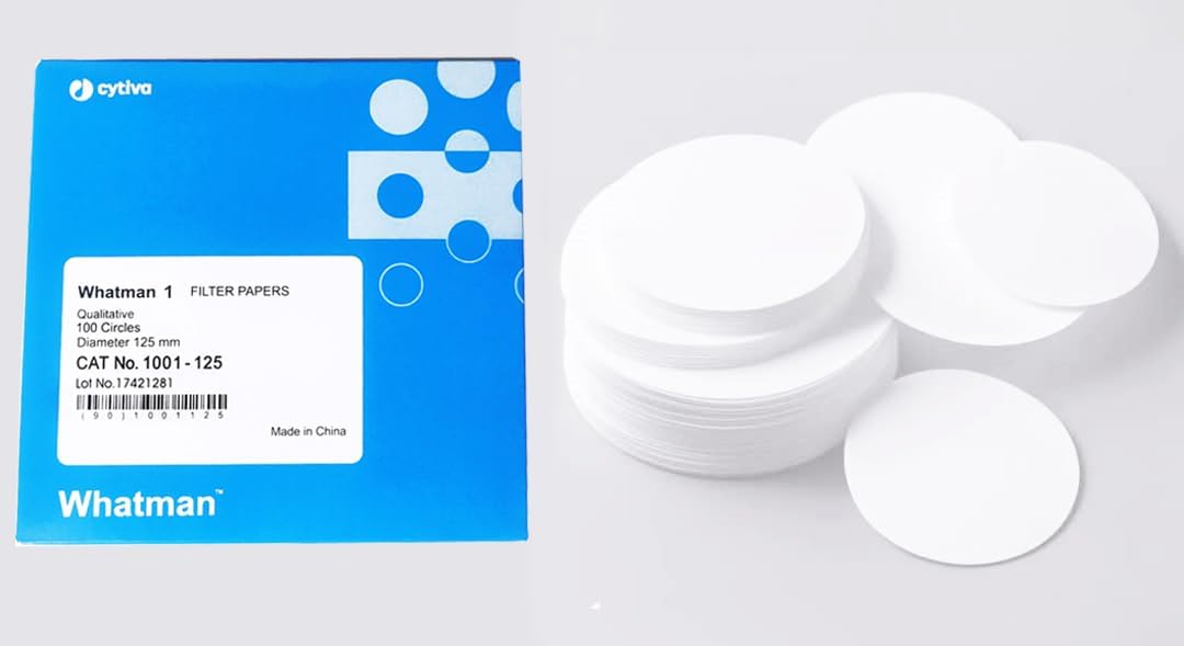 Filter Paper 1001-125 Whatman standard Qualitative filter paper Grade 1 12.5cm Diameter (Pack of 100).-image-42