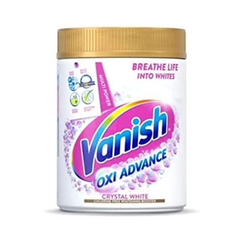 Vanish Fabric Stain Remover Gold Oxi Action Powder, Crystal White, 1.5 kg Cover