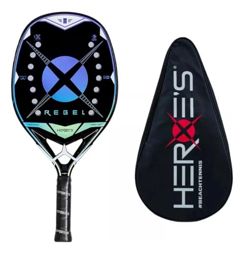 Raquete De Beach Tennis Heroes Rebel Carbono 3k Original