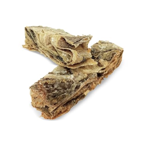 SKIPPERS Baked Fish Skin Fingers for Dogs 1kg Grain Free Treats