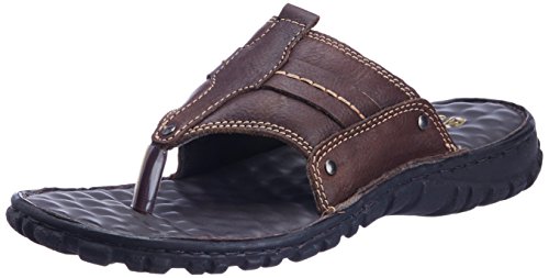 Image of BATA Men's Leather Hawaii Thong Sandals