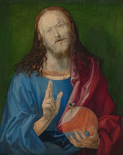 Salvator Mundi Albrecht Dürer Tableaux Graffiti Impression Art Moderne pour Rénover un Mur Vide