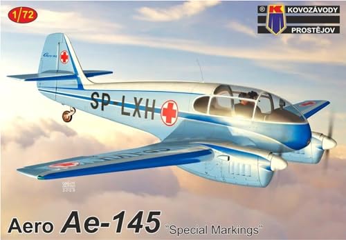 Aero Ae-145 1/72 Kovozavody Prostejov KPM0434 pour diorama aérodrome rétro et collection