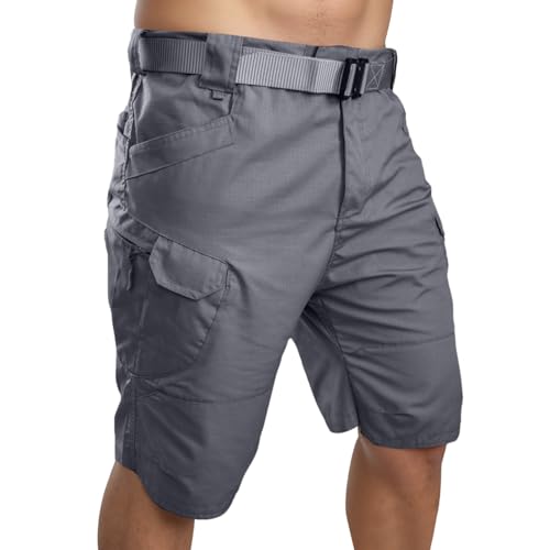 Short fitness homme stretch et léger WWricotta avec poches zip pour le sport