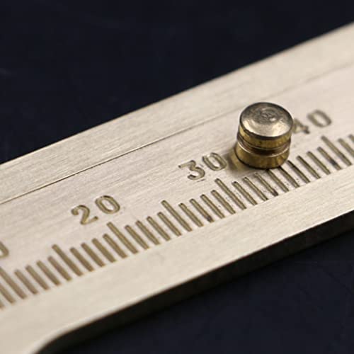 Calibrador deslizante de latón 100mm miniatura 3