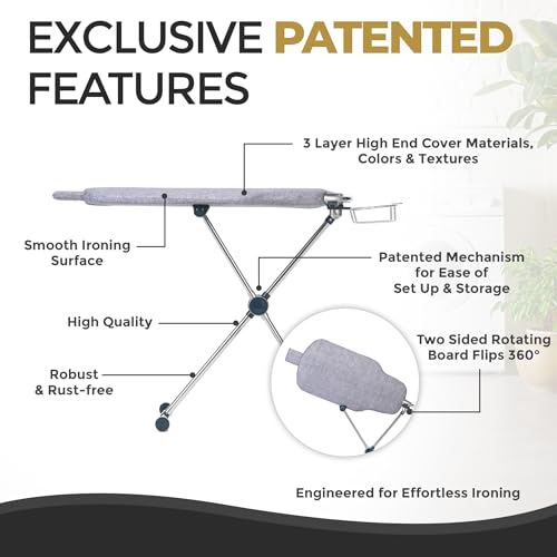 Dazzl 360 EZ71 ULTRA Ironing Board - Dual-Sided thumb #2