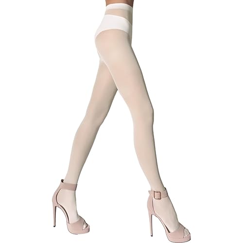 Mila Marutti Women's Tights Semi Opaque Stockings for Women | Semi Sheer Pantyhose Nylons | Made in EU