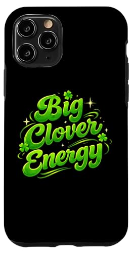 Big Clover Energy St Paddy's Day ���p�g���b�N�X �ʔ������[���A �X�}�z�P�[�X iPhone 11 Pro �p
