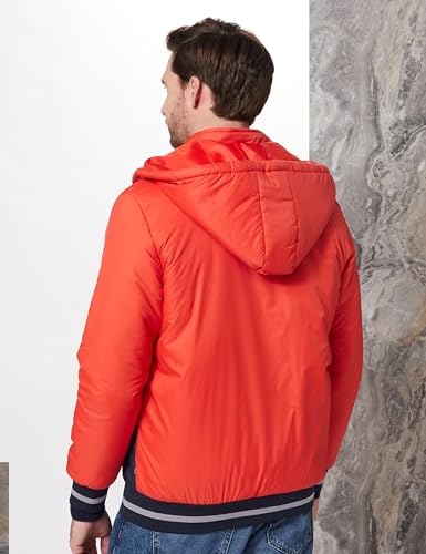 Image of Amazon Brand - Symbol Men Quilted Hooded Bomber Jacket