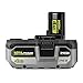TTI Ryobi PBP004 ONE+ High Performance 18 Volts Lithium-Ion 4.0 Ah Battery