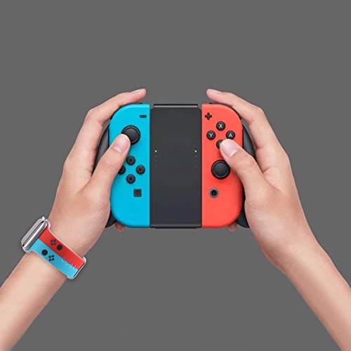 Cute Cartoon Character Switch Compatible With Apple Watch Band 38Mm 40Mm 41Mm 42Mm 44Mm 45Mm, Game Switch Strap With Soft Band Wristband For Kids Boys Girls Women Wen Iwatch Se Series 8/7/6/5/4/3/2/1 (41Mm/40Mm/38Mm) #TOP3