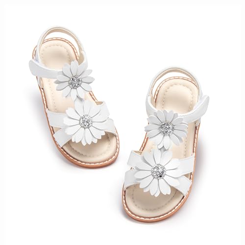 Image of ESTINE Girls Sandal Dress Shoe for Toddler /Little Kid Party School Shoe