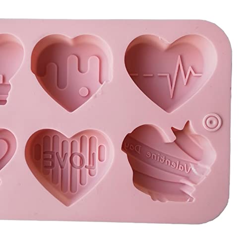 Washranp Fondant Flexibele Duurzame 6 Holte Valentijnsdag Candy - Image 7