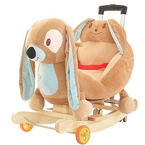 Caballo mecedora XMJ niño, Eje de balancín de Madera de Juguete Vespa de la Compra del niño de Entrenamiento del Equilibrio Silla de oscilación de la música Suave de bebé de Juguete de Regalo
