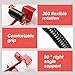 Furniture Lift Mover Tool Set, Heavy Duty Furniture Movers Sliders with Adjustable Height Lifting Tool & Wheels, Furniture Mover Tools Lifters for Heavy Furniture (Red, Lifting Capacity: 220 LBs)