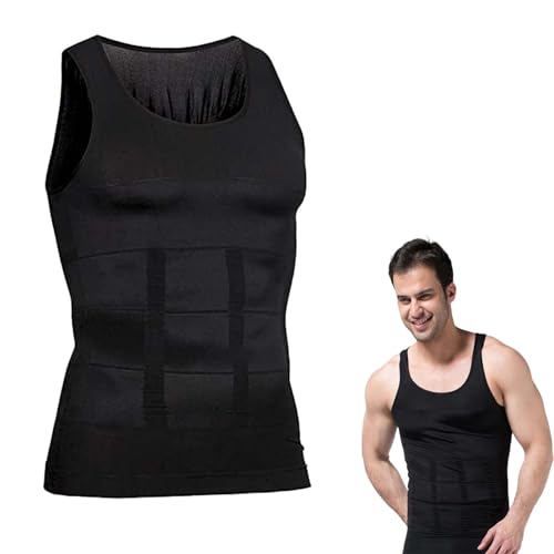 Shaperluv for Men, Shaperluv Tank 2.0 Mens, 2025 New Shaperluv Body Shaper Vest Big and Tall