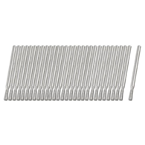 Aexit 28# Inverted Grinder Accessories Conical Shape Head Grinding Diamond Mounted Point Cutoff Wheels 30 Pcs