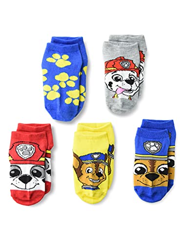 Paw Patrol Girls 5 Pack Shorty Socks2