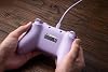 8BitDo Ultimate 2C Controlador con Cable para Windows PC y Android, con Frecuencia de Sondeo de 1000Hz, Joysticks Hall Effect y Gatillos Hall, y Parachoques L4/R4 Remapeables (Púrpura) 8